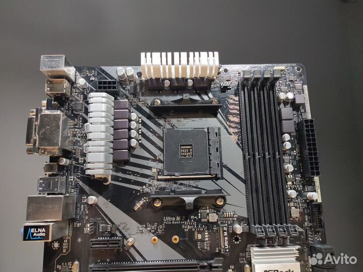 Материнская плата ам4 ASRock B450M Рro4-F AM4