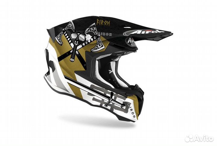 Шлем кроссовый airoh Twist 2.0 Sword Gloss Matt