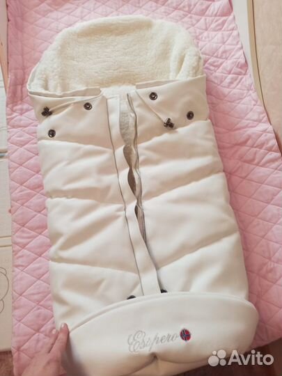 Теплый конверт в коляску