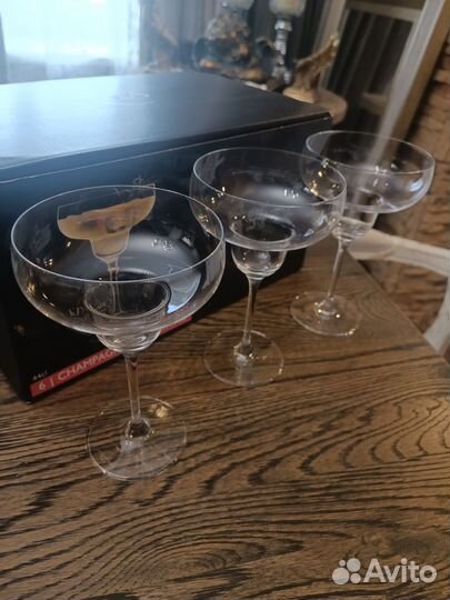 Бокал креманка для шампанского (Франция)