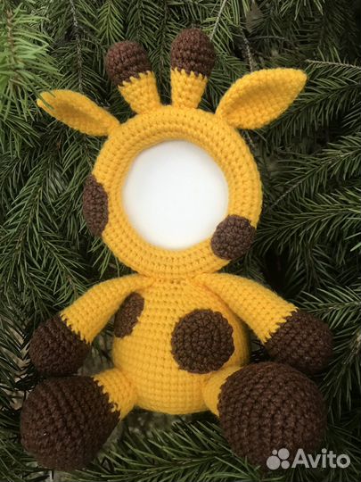 Фоторамки (вязаные игрушки амигуруми крючком)