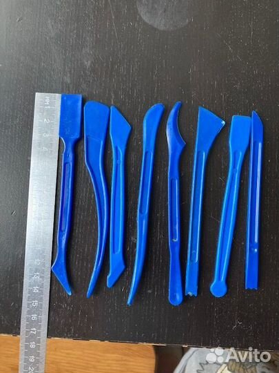 Набор пластиковых стеков для пластилина/лепки/плас