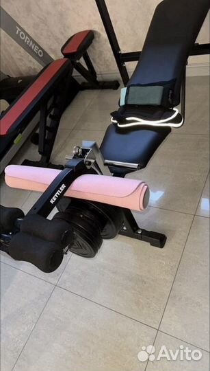 Скамья со стойками для жима лежа