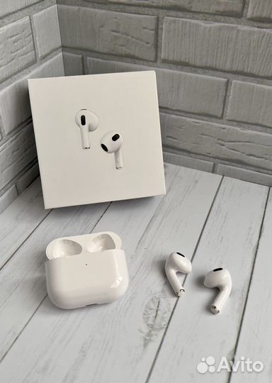 Наушники AirPods 3 (premium+ качество 2023г)