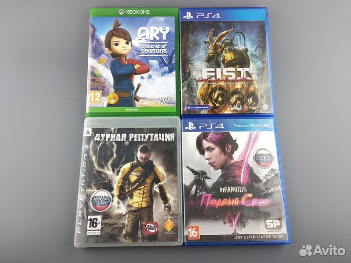 Игры для xbox ONE, sony PS4, PS3