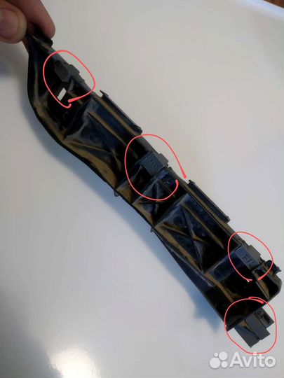 Ремкомплект кронштейна переднего бампера Avensis 2