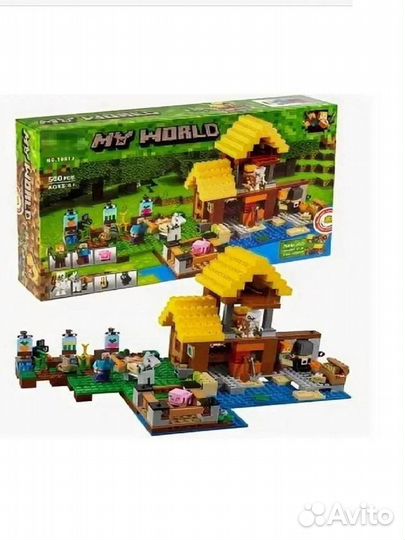 Конструктор Герои из кубиков 560 дет.10813