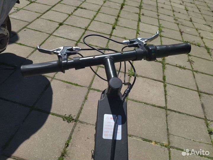 Электро велосипед складной почти новый