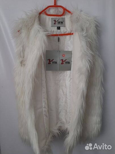 Новый белый жилет