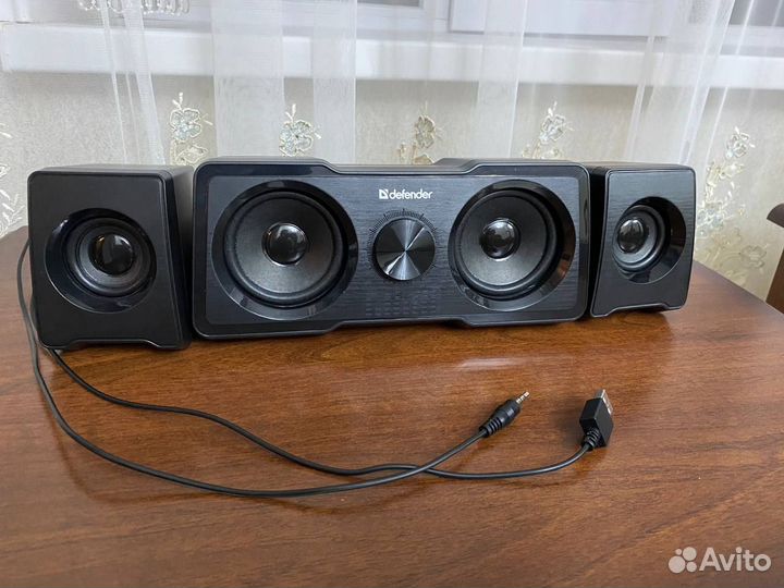 Колонки компьютерные Defender Soundwall Black