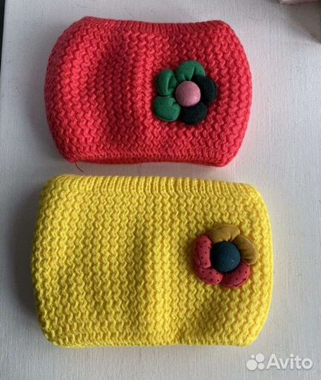 Снуд вязаныйдля девочки новые