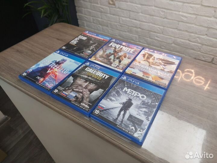 Игры для Sony playstation 4 диски PS4