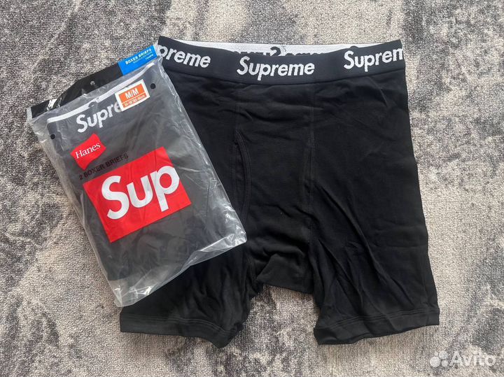 Трусы supreme black