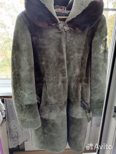 Шуба мутон