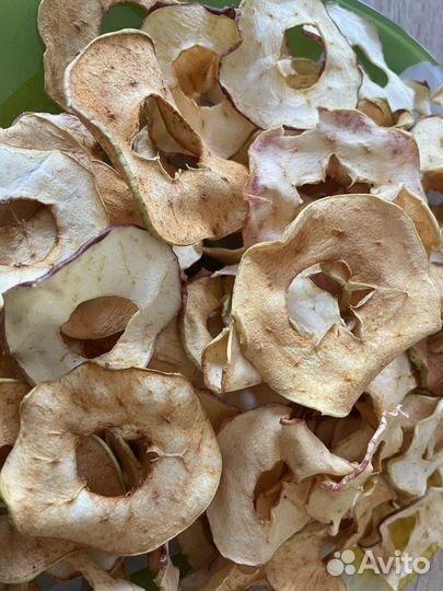 Яблочные чипсы