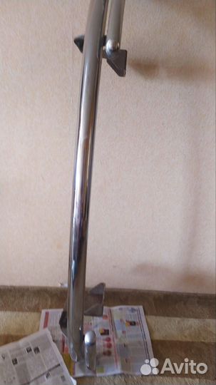 Защита заднего бампера kia sport