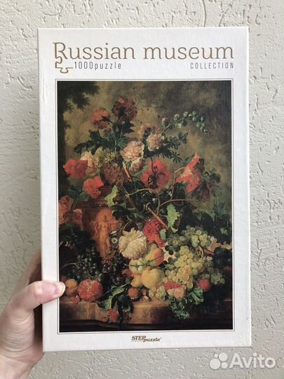Пазлы 1000 Русский музей, живопись, натюрморт