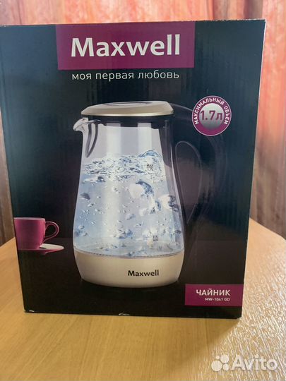 Чайник электрический Maxwell MW-1041 GD