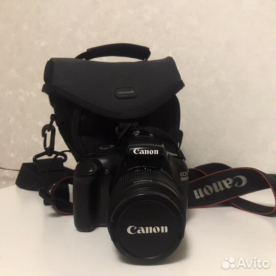 Зеркальный фотоаппарат canon eos 1100d