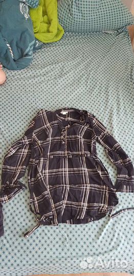 Рубашка и платье для беременных H&M