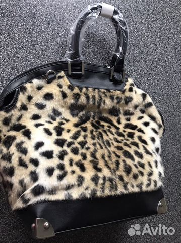 Сумка женская меховая новая США