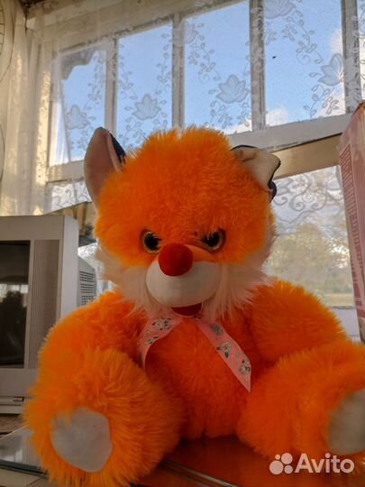 Мягкая игрушка лиса