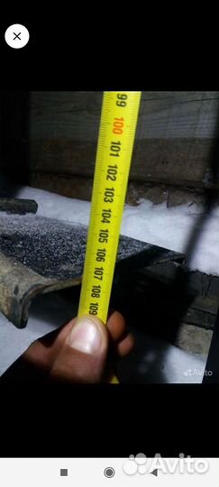 Бампер задний mitsubishi L200