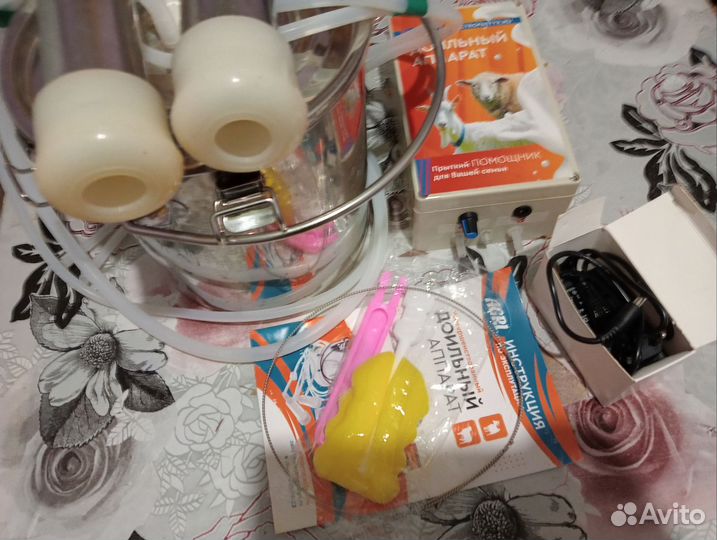 Доильный аппарат для коз