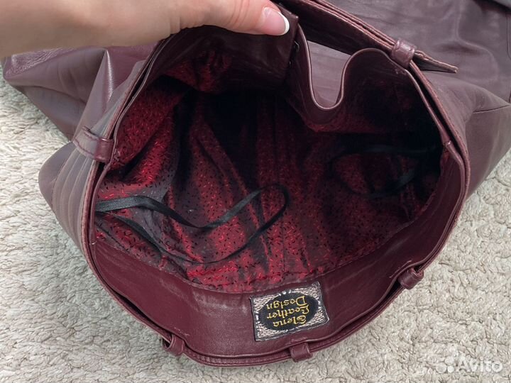 Кожаные шорты 40-42