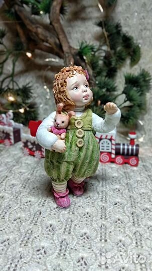 Ватные елочные игрушки