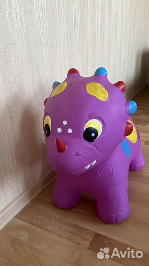 Динозавр резиновый, фитбол