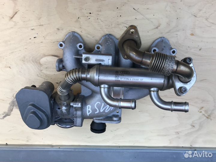 Впускной коллектор с егр