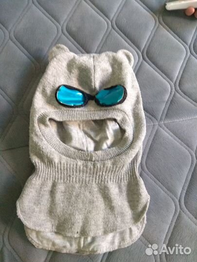 Шапка шлем для мальчика48-50