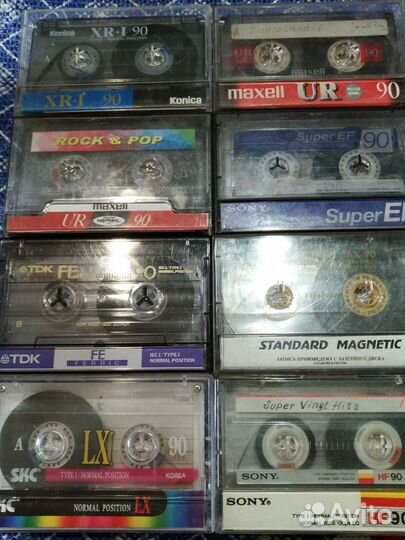 Аудиокассеты Basf, Sony, TDK