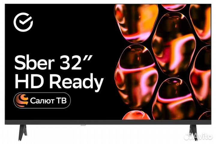 Новый телевизор Sber SDX-32H2124 SMART tv