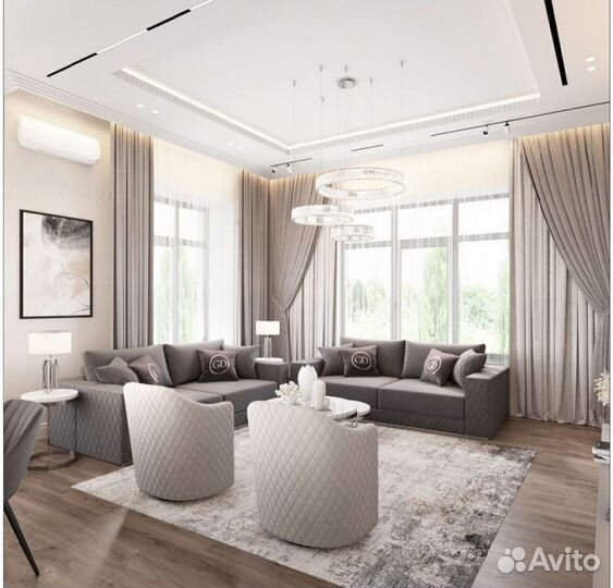 Бригада отделочников для отделки коттеджа 170м2