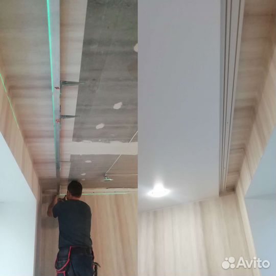 Натяжные потолки