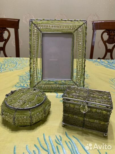 Набор рамка и шкатулки