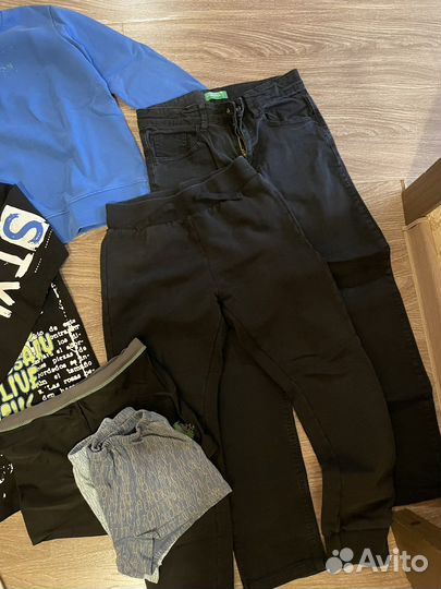 Вещи пакетом на мальчика 7-8 лет, цена за все
