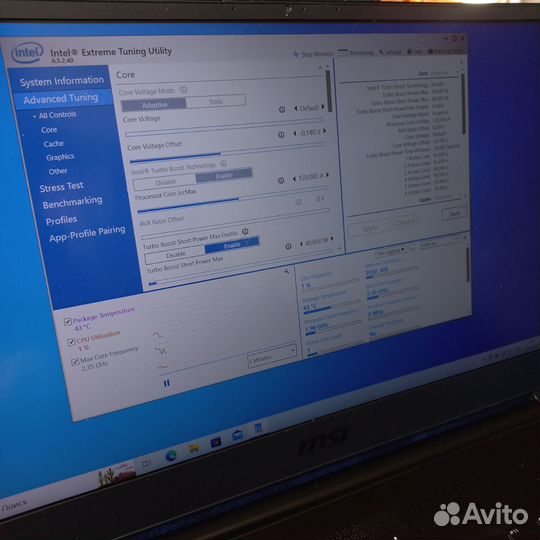 Игровой ноутбук MSI 32RAM/gtx 1070/144гц/i7