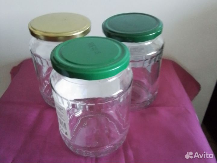 Банки 3л.и 2л. винтовые и под закатку. Доставка бе