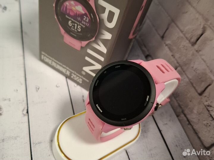 Часы Garmin Forerunner 255S Light Pink & pink band