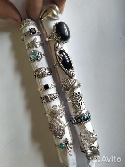 Серебряные кольца