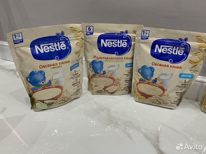 Детские каши молочные
