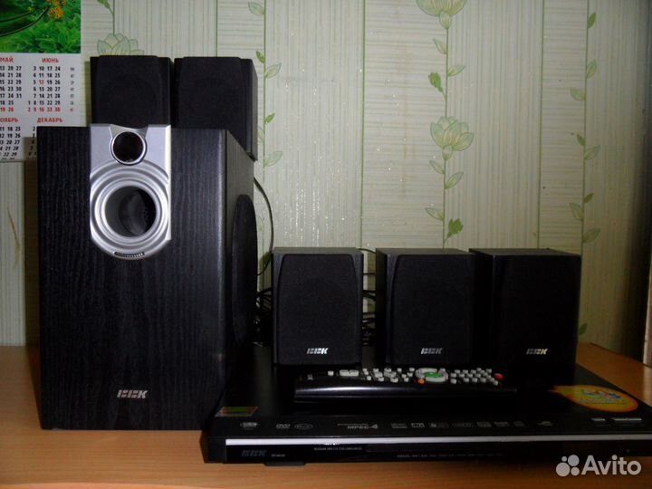 Домашний кинотеатр bbk 5.1