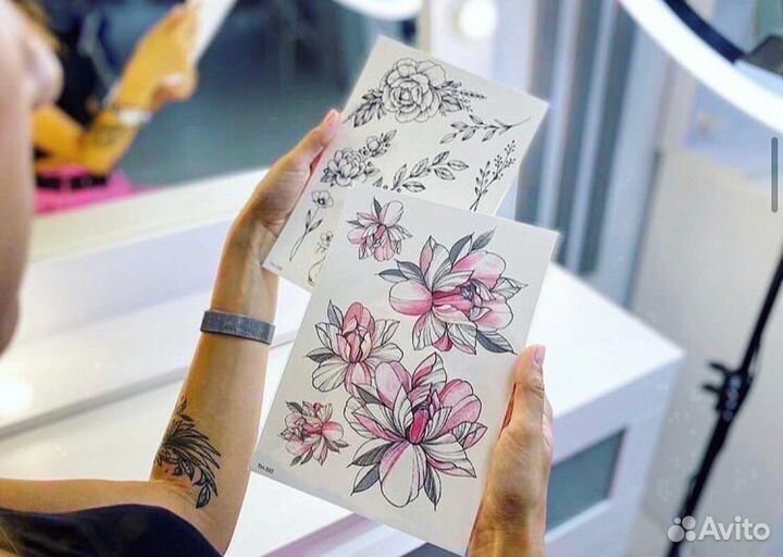 Временное тату