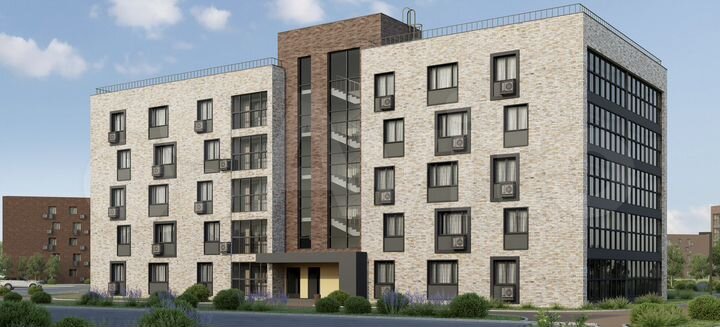 2-к. квартира, 63,5 м², 1/5 эт.