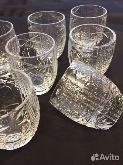 Стопки хрустальные СССР