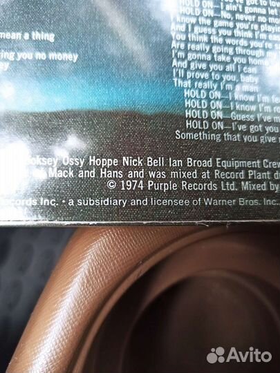 Deep Purple Stormbringer 74 original USA