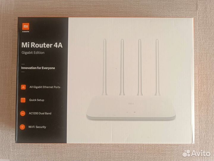 Wi-Fi роутер Xiaomi Mi Router 4A Giga Version